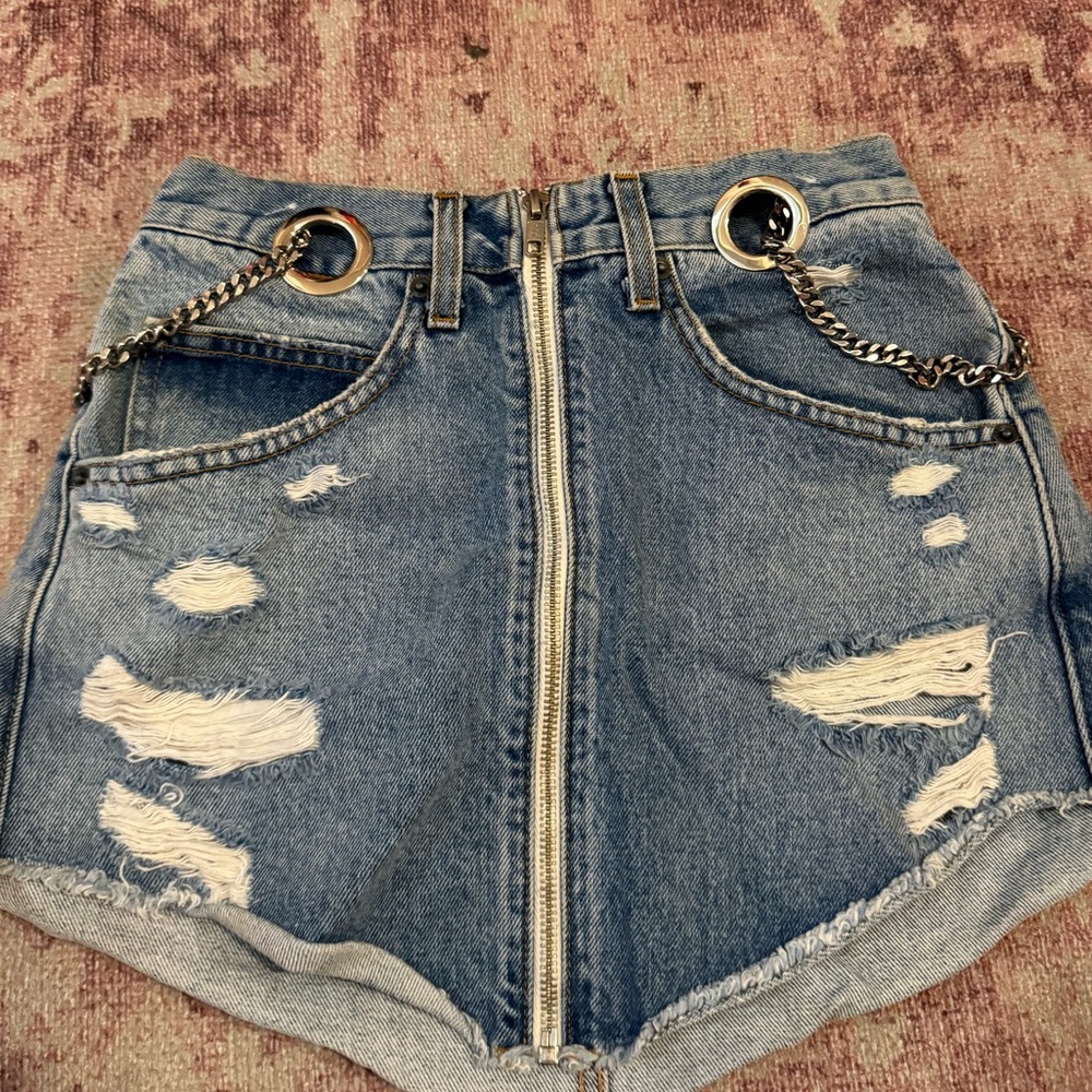 CARMAR Denim Skirt